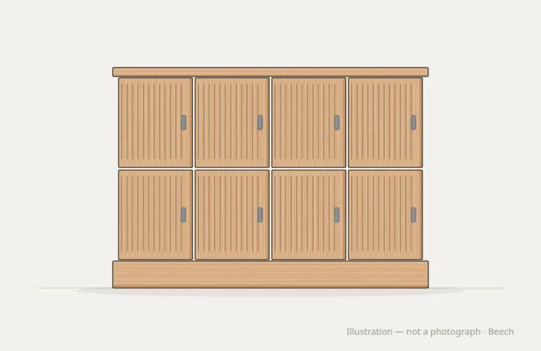 Keeping Wooden Lockers and Changing Rooms in Good Order