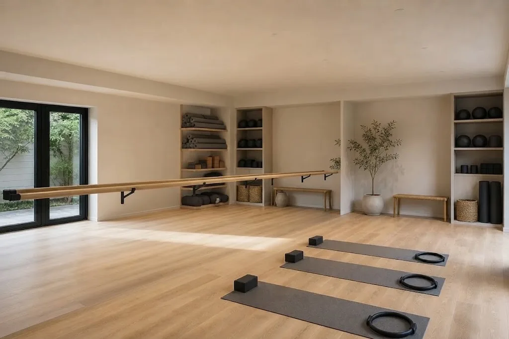 Designing a Multi-Use Yoga and Barre Room for Hotels and Clubs