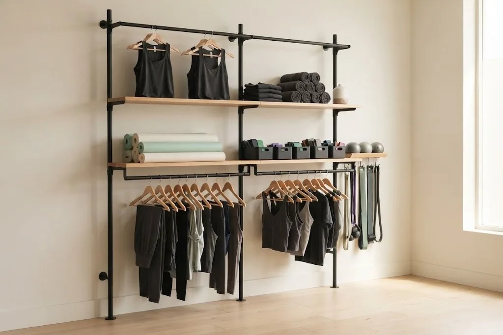 Rail Storage Systems: Flexible Wall Storage for Studios