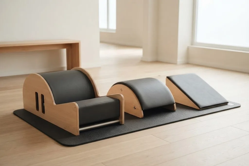 Small Pilates Apparatus in Clinics: Arc, Barrels and Wedge