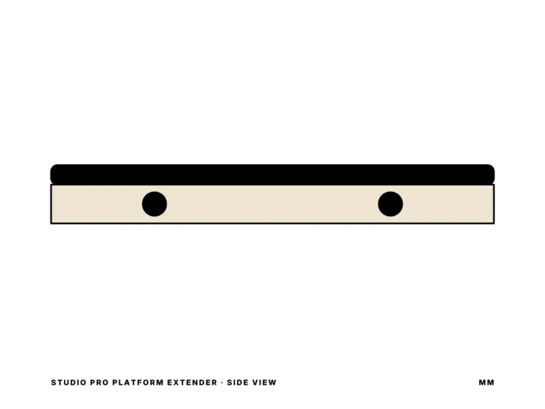 Studio Pro Platform Extender — side view