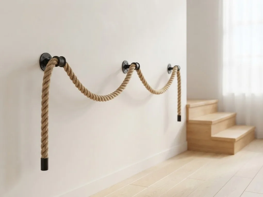 Studio Space Rope Handrail