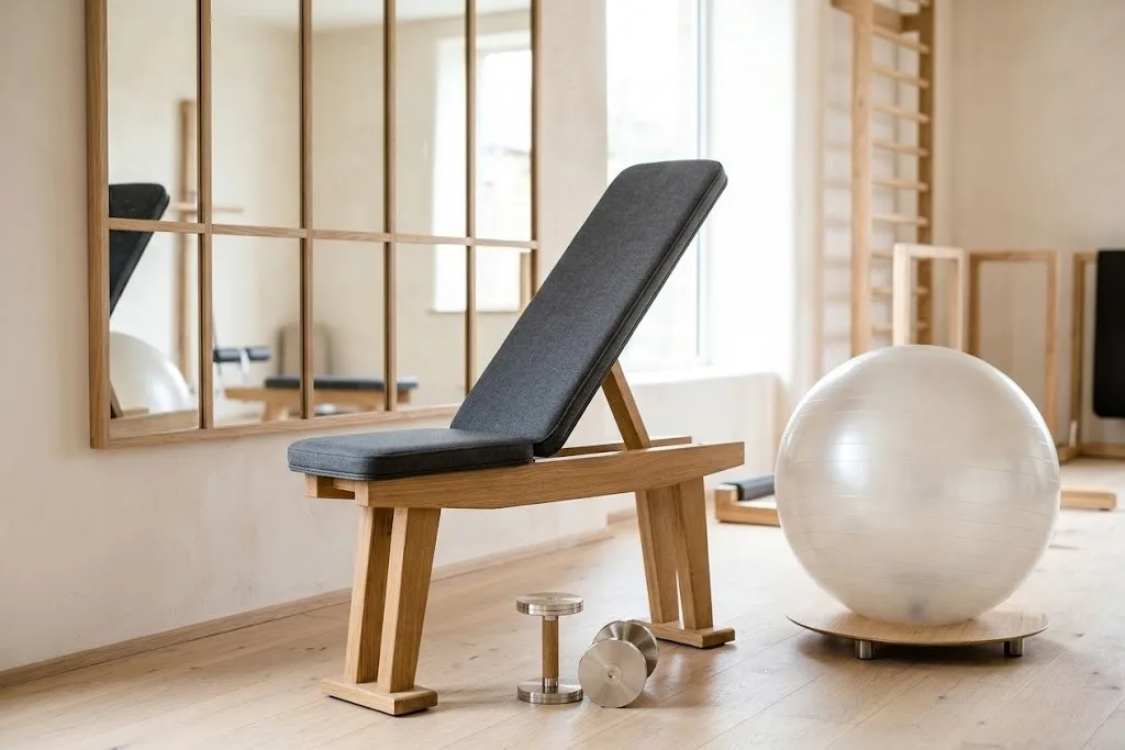Why Solid Hardwood Suits Commercial Fitness Equipment
