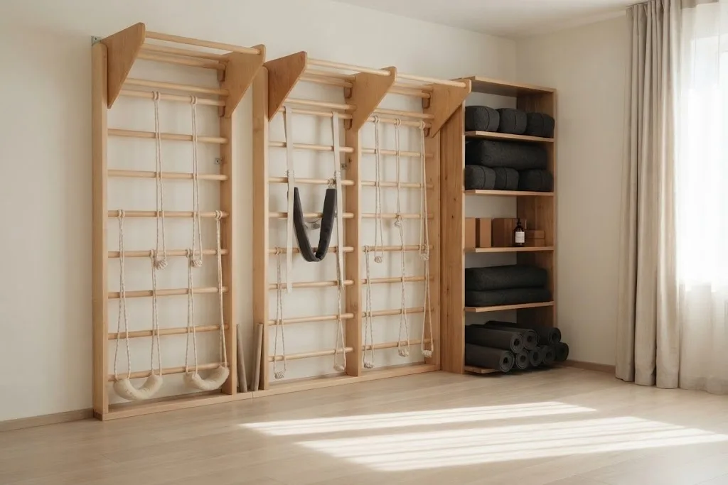 A Yoga and Stretching Room for Hotel Spas
